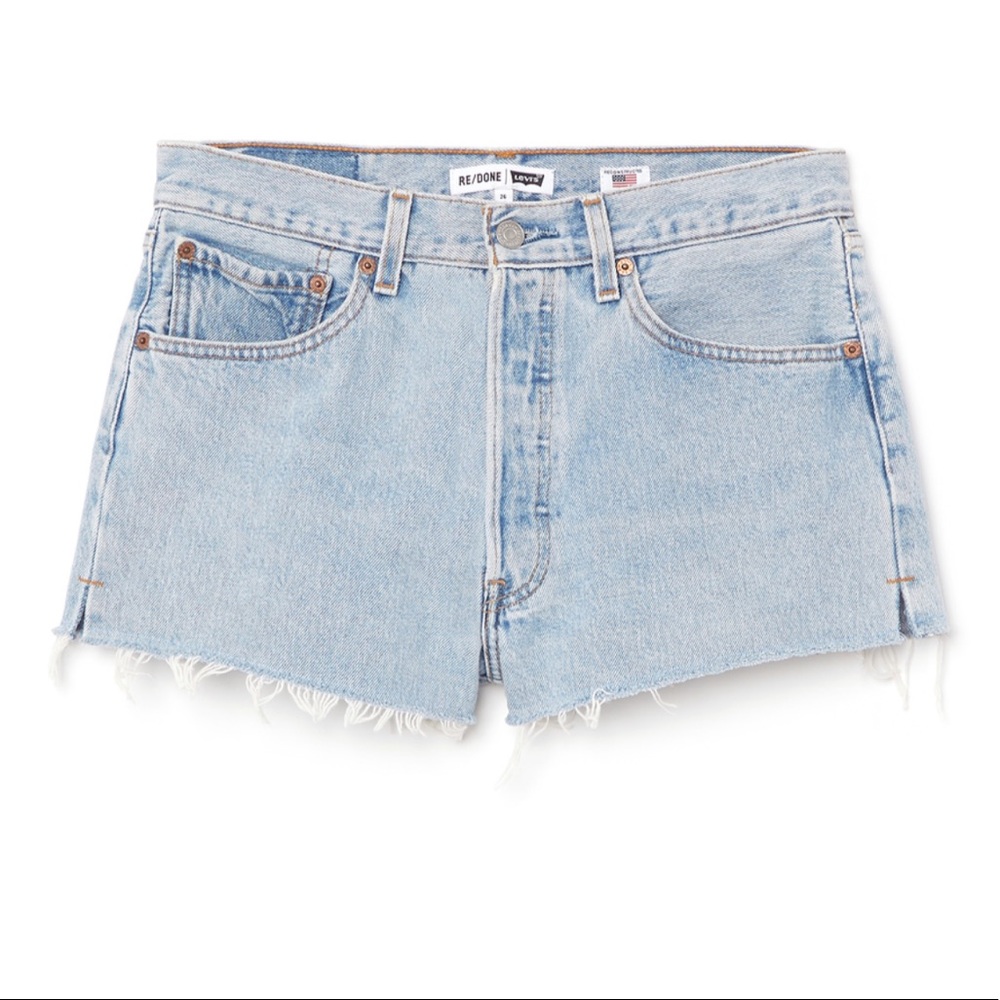 ReDone High Rise Denim Short 24